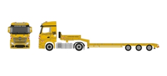 Herpa 937740 - H0 - Mercedes-Benz Actros Tieflade-Sattelzug Leonhard Weiss